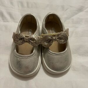 Carter's Gold Glitter Shoes